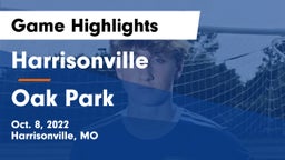 Harrisonville  vs Oak Park  Game Highlights - Oct. 8, 2022