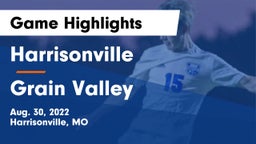 Harrisonville  vs Grain Valley  Game Highlights - Aug. 30, 2022