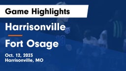 Harrisonville  vs Fort Osage  Game Highlights - Oct. 12, 2023