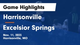 Harrisonville  vs Excelsior Springs  Game Highlights - Nov. 11, 2023
