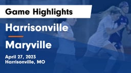 Harrisonville  vs Maryville  Game Highlights - April 27, 2023