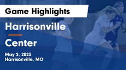 Harrisonville  vs Center  Game Highlights - May 2, 2023