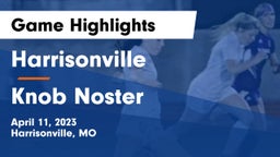 Harrisonville  vs Knob Noster  Game Highlights - April 11, 2023