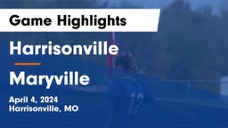 Harrisonville  vs Maryville  Game Highlights - April 4, 2024