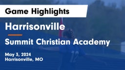 Harrisonville  vs Summit Christian Academy Game Highlights - May 3, 2024