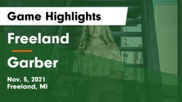 Freeland  vs Garber  Game Highlights - Nov. 5, 2021