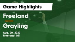 Freeland  vs Grayling  Game Highlights - Aug. 20, 2022