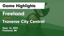 Freeland  vs Traverse City Central  Game Highlights - Sept. 16, 2023