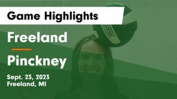 Freeland  vs Pinckney  Game Highlights - Sept. 23, 2023