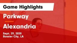 Parkway  vs Alexandria  Game Highlights - Sept. 29, 2020