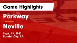 Parkway  vs Neville Game Highlights - Sept. 19, 2022