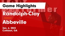 Randolph-Clay  vs Abbeville  Game Highlights - Jan. 6, 2024