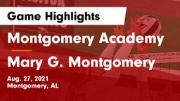 Montgomery Academy  vs Mary G. Montgomery Game Highlights - Aug. 27, 2021