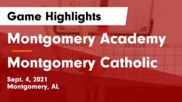 Montgomery Academy  vs Montgomery Catholic  Game Highlights - Sept. 4, 2021