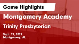 Montgomery Academy  vs Trinity Presbyterian  Game Highlights - Sept. 21, 2021