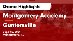 Montgomery Academy  vs Guntersville  Game Highlights - Sept. 25, 2021