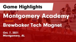 Montgomery Academy  vs Brewbaker Tech Magnet  Game Highlights - Oct. 7, 2021