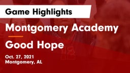 Montgomery Academy  vs Good Hope  Game Highlights - Oct. 27, 2021