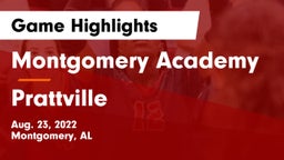 Montgomery Academy  vs Prattville  Game Highlights - Aug. 23, 2022