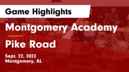Montgomery Academy  vs Pike Road  Game Highlights - Sept. 22, 2022
