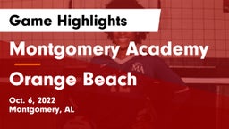 Montgomery Academy  vs Orange Beach  Game Highlights - Oct. 6, 2022