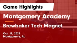 Montgomery Academy  vs Brewbaker Tech Magnet  Game Highlights - Oct. 19, 2022