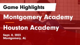 Montgomery Academy  vs Houston Academy  Game Highlights - Sept. 8, 2023