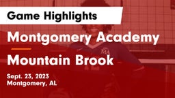 Montgomery Academy  vs Mountain Brook Game Highlights - Sept. 23, 2023
