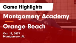 Montgomery Academy  vs Orange Beach  Game Highlights - Oct. 12, 2023