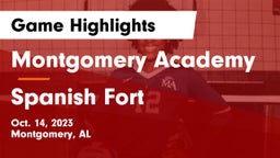 Montgomery Academy  vs Spanish Fort  Game Highlights - Oct. 14, 2023