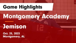 Montgomery Academy  vs Jemison  Game Highlights - Oct. 25, 2023