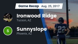 Recap: Ironwood Ridge  vs. Sunnyslope  2017