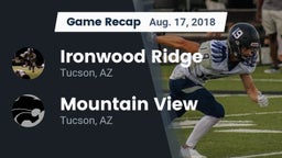 Recap: Ironwood Ridge  vs. Mountain View  2018