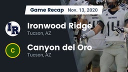 Recap: Ironwood Ridge  vs. Canyon del Oro  2020