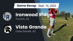 Recap: Ironwood Ridge  vs. Vista Grande  2022
