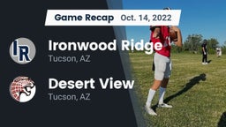 Recap: Ironwood Ridge  vs. Desert View  2022