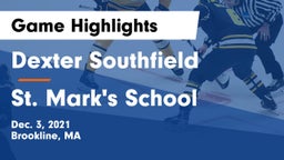 Dexter Southfield  vs St. Mark's School Game Highlights - Dec. 3, 2021