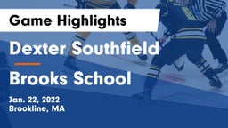 Dexter Southfield  vs Brooks School Game Highlights - Jan. 22, 2022