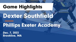 Dexter Southfield  vs Phillips Exeter Academy  Game Highlights - Dec. 7, 2022