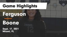 Ferguson  vs Boone  Game Highlights - Sept. 17, 2021