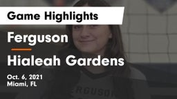 Ferguson  vs Hialeah Gardens Game Highlights - Oct. 6, 2021