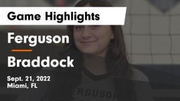 Ferguson  vs Braddock Game Highlights - Sept. 21, 2022