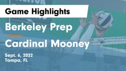 Berkeley Prep  vs Cardinal Mooney  Game Highlights - Sept. 6, 2022