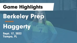 Berkeley Prep  vs Haggerty Game Highlights - Sept. 17, 2022