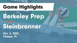 Berkeley Prep  vs Steinbrenner  Game Highlights - Oct. 5, 2022