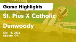 St. Pius X Catholic  vs Dunwoody Game Highlights - Oct. 13, 2022