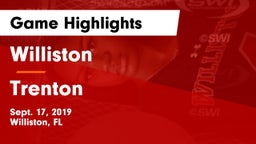 Williston  vs Trenton Game Highlights - Sept. 17, 2019