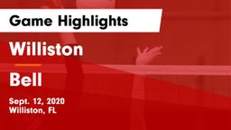Williston  vs Bell  Game Highlights - Sept. 12, 2020