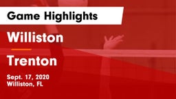 Williston  vs Trenton Game Highlights - Sept. 17, 2020