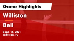 Williston  vs Bell  Game Highlights - Sept. 13, 2021